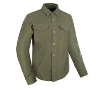 Oxford OA AA Men's Protective Denim Motorcycle Shirt, Khaki, 2XL