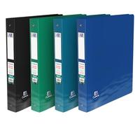 OXFORD Oceanis A4XL 40mm Spine Ring Binder 4 Round Rings Cover Recycled Polypropylene Opaque Assorted Colours