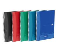 Oceanis A4 Twin Wire Notebook Ruled Assorted PK5 - 400178653
