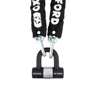 Oxford OF160 HD Chain Lock, Black, 2m