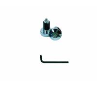Oxford OF870 'BarEnds' Chrome Anodized Motorcycle Handlebar Bar End for 7/8" Bars