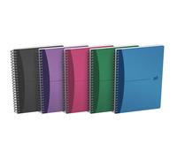 Oxford Office Pad A5 Metallic 180 Pages 90 Sheets Assorted Colours, none