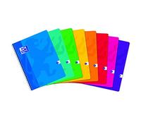 Oxford Office Classic 100103863 Spiral Bound Notebook with Large Pad 32 x 24 cm Tiles 100 Se