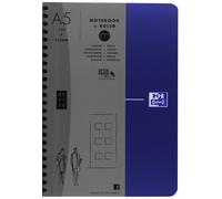 Oxford Office Essential 100102938 - Note Pads + Spiral Rule - Random Color