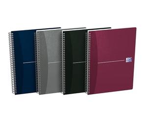 OXFORD Office Essentials B5 Notebook Dotted 5 mm 180 Pages Full Binding Card Cover Random Colour
