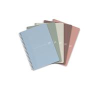 Oxford My Style Wirebound Notebook 180 A5 Assorted (Pack 5) 400154142