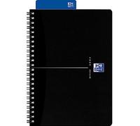Oxford Card Cover Wirebound Notebook 100102931 A4 Black 5 Pack
