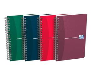 Oxford Office Spiral Notebook, Flexible Deck Side 11 x 17 cm 180 Pages Ruled, 5 x 5 (Pack of 10)