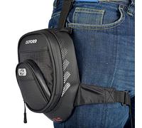 Oxford L1R Deluxe Sports Motorcycle Leg Bag Black