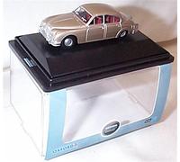 oxford opalescent golden sand jaguar MKII car 1.76 scale diecast model