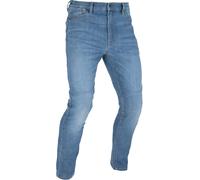 Oxford Men's Original Approved AA Jeans Straight Motorcycle Protective Denim Trousers, Mid Blue, 32/32