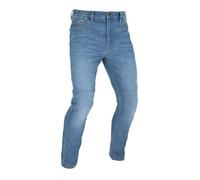 Oxford Men's Original Approved AA Jeans Straight Motorcycle Protective Denim Trousers, Mid Blue, 30/30