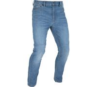 Oxford Men's Original Approved AA Jeans Straight Motorcycle Protective Denim Trousers, Mid Blue, 36/30
