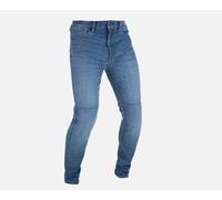 Oxford Original Mens Vintage Motorcycle Slim Denim Jeans Mid Blue W38 L32 New