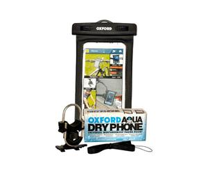 Oxford OX190 Aqua Dry Universal Weatherproof Phone Mount - Black