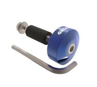 Oxford OX591 Aluminium Motorcycle Bar Ends 1 Blue
