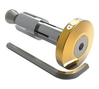 Oxford OX597 Aluminium Motorcycle Bar Ends 2 Gold