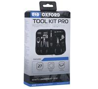 Oxford OX770 Bike Tool Kit Pro - Repair Your Motorbike, Motorcycle or Scooter On the Move , Black
