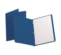 Oxford Panel and Border Front Report Covers, Dark Blue, Letter Size, 25 per Box, (ESS51626)