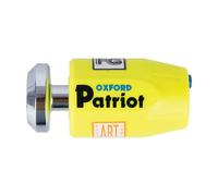 Oxford Patriot 14mm Pin Disc Lock Yellow