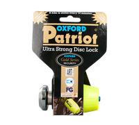 Oxford Patriot Disc Lock Yellow 14 mm