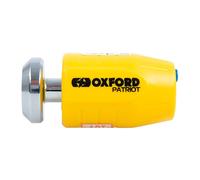 Oxford Patriot Disc Lock Yellow 14 mm