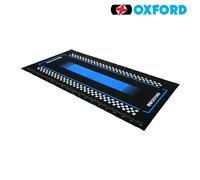 Oxford Workshop Mat OX912 Pitlane Suzi Blue Motorcycle Race L 200 x 100 cm