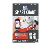 Oxford Plain Flipchart Refill Pad, 65x98cm, 20 Sheets, SCRIBZEE Compatible