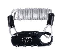 Oxford Pocket, 2.2x900mm LK391, Resettable 3 Digit Combination Lock, Black