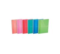 Oxford PP Transparent Wirebound Notebook A4 Assorted (Pack of 5) 100104241