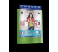 OXFORD Polyvision A4 Document Protector 60 Sheets / 30 Pockets Polypropylene Cover Green