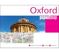Oxford PopOut Map: pocket-size, pop up, city map of Oxford city centre including top sights not to be missed