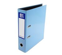 Oxford Premium A4 Lever Arch File, Light Blue Single Folder, Heavy Duty