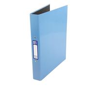 Oxford Premium A4 Ring Binder, Light Blue Single Folder, 25mm Capacity, Laminated Paper on Board