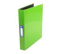 Oxford Premium A4 Ring Binder, Light Green Single Folder, 25mm Capacity