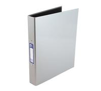 Oxford Premium A4 Ring Binder, Silver Single Folder, 25mm Capacity