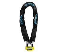 Oxford Products Bigboss 46 12mm Chain and Padlock., Black, OF808