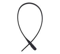 Oxford Combi Zip Lock 470mm Adjustable Length Combination Zip-Tie Cable Black
