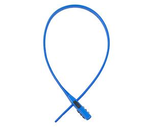 Oxford Products LK152 Combo Multi-use Security Tie & Bike Lock. Combination Cycle/Cafe/Buggy/Ski/Helmet Lock, Blue, One Size