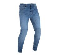 Oxford Products Men's Original Approved AA Jeans Motorcycle Protective Denim Trousers, Mid Blue, 34/34