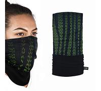 Oxford Products NW420 Polar Fleece Snug-Fit Face Covering, Head/Neck Loop, Green, One Size