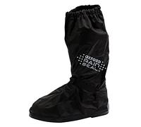 Oxford Rainseal Waterproof Motorcycle Overboots Rain Wear Over Boots - Black