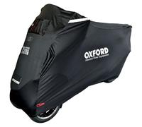 Oxford Protex Stretch-Fit Outdoor MP3 Motorcycle Cover, black