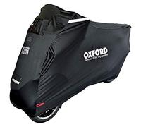 Oxford Protex Stretch-Fit Outdoor MP3 Motorcycle Cover, black