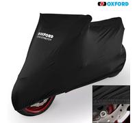 Oxford Protex Stretch fit Indoor Motorcycle Motorbike Cover Black Medium CV171
