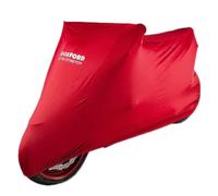 Oxford Protex Premium Red Indoor Stretch Motorcycle Dust Cover XL