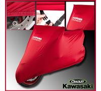 Oxford Protex Premium Stretch Motorcycle Cover Indoor Motorbike Dust Medium Red