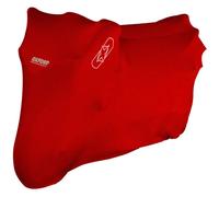 Oxford Protex Stretch Indoor Motorcycle Dust Cover - Red Extra Large