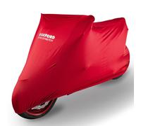 Oxford Protex Stretch Indoor Premium Stretch-Fit Black/Red/Blue Motorcycle Cover