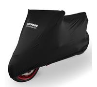 Oxford Protex Stretch Motorcycle Breathable Dust Cover Motorbike Black CV172